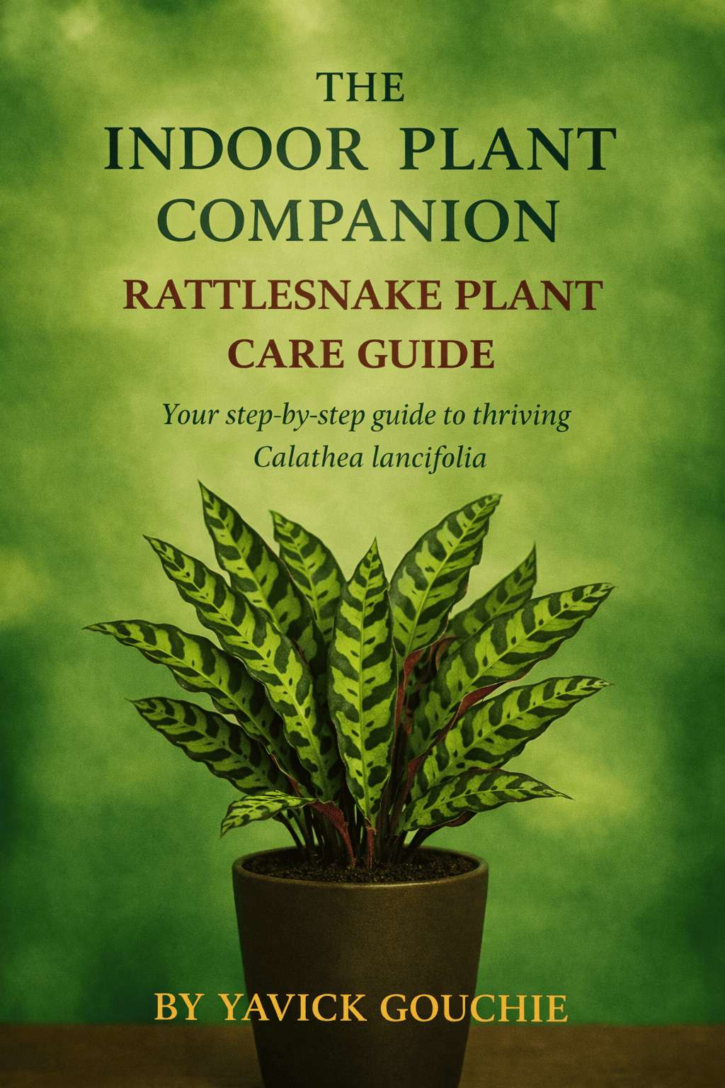 Rattlesnake Plant (Calathea lancifolia) – Care Guide PDF eBook