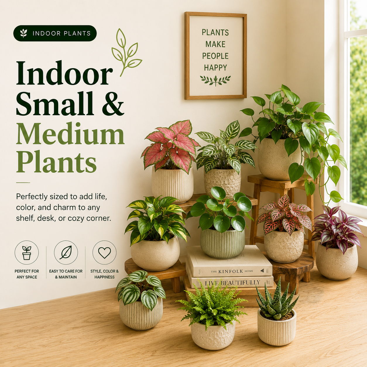 Indoor Small & Medium-Sized Plants - Members