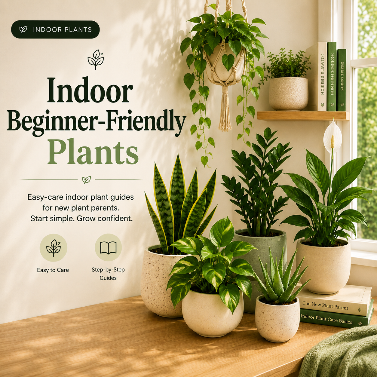 Indoor Beginner-Friendly Plants - Members