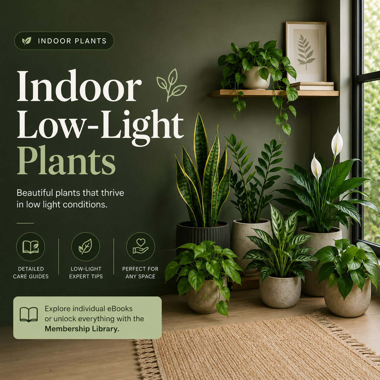 Indoor Low-Light Plants