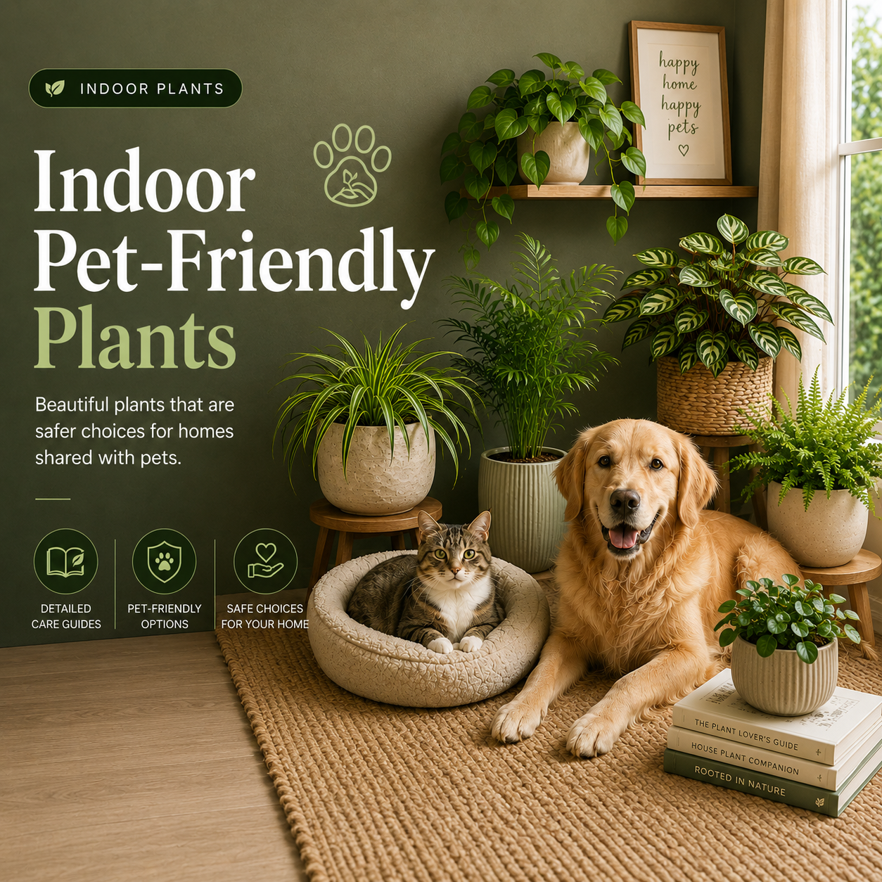 Indoor Pet-Friendly Plants - Members