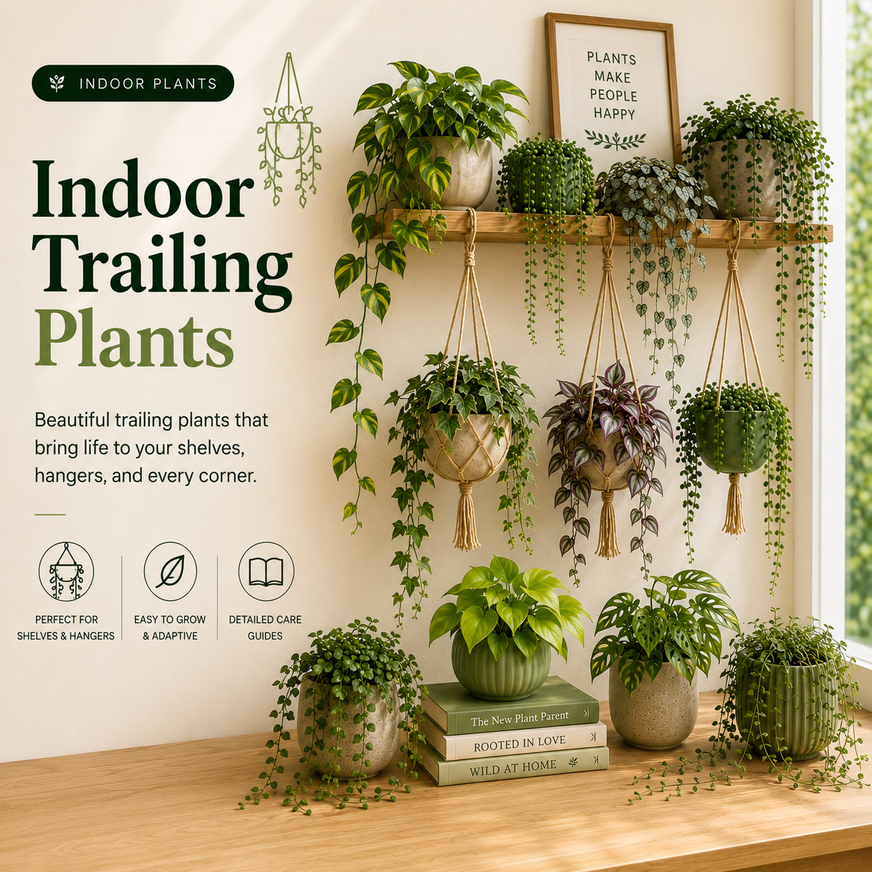 Indoor Trailing Plants - Members